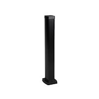 Snap-On мини-колонна алюминиевая с крышкой из пластика 1 секция, высота 0,68 метра, цвет черный | код 653005 |  Legrand